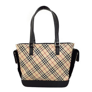 Burberry Check Tote Bag